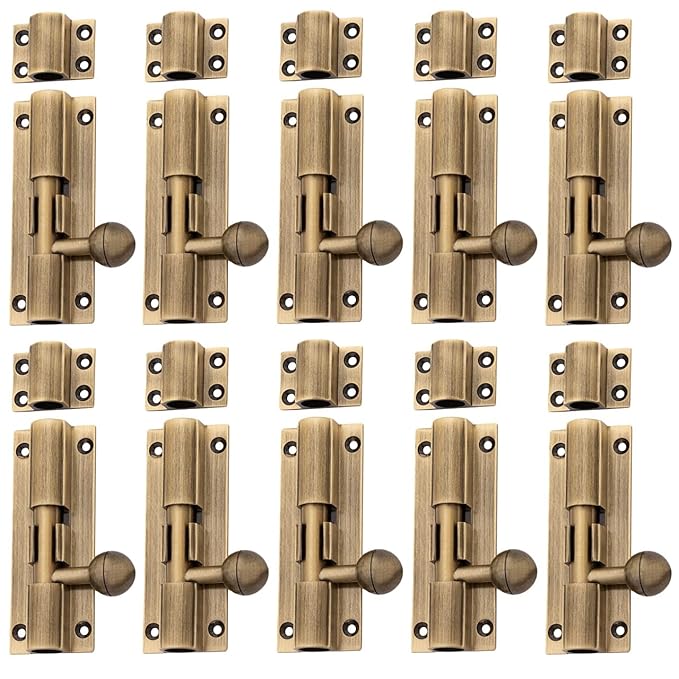 Aluminium Tower Bolt, Antique Finish (TB001)