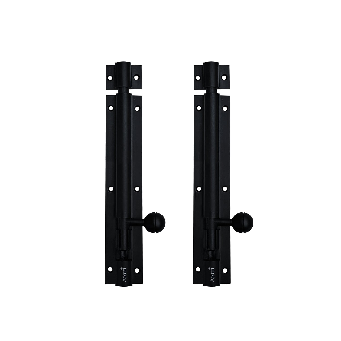 Aluminium Tower Bolt, Black Matt Finish (TB001)