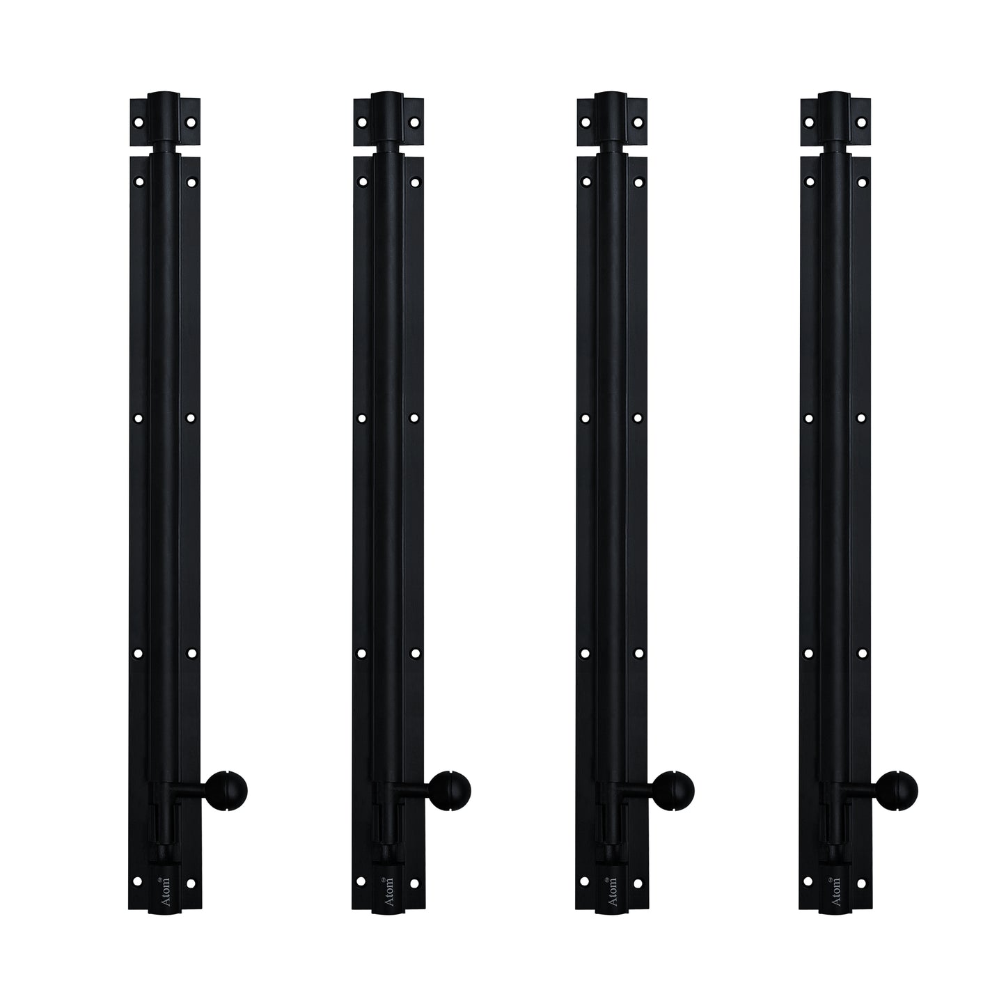 Aluminium Tower Bolt, Black Matt Finish (TB001)
