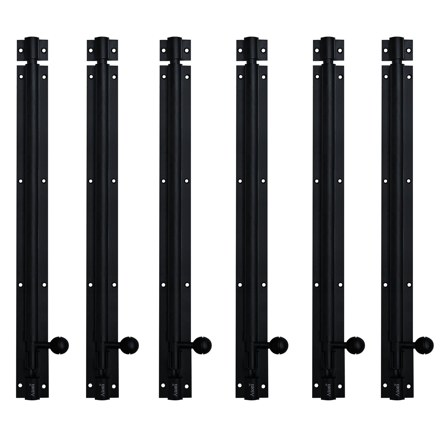 Aluminium Tower Bolt, Black Matt Finish (TB001)