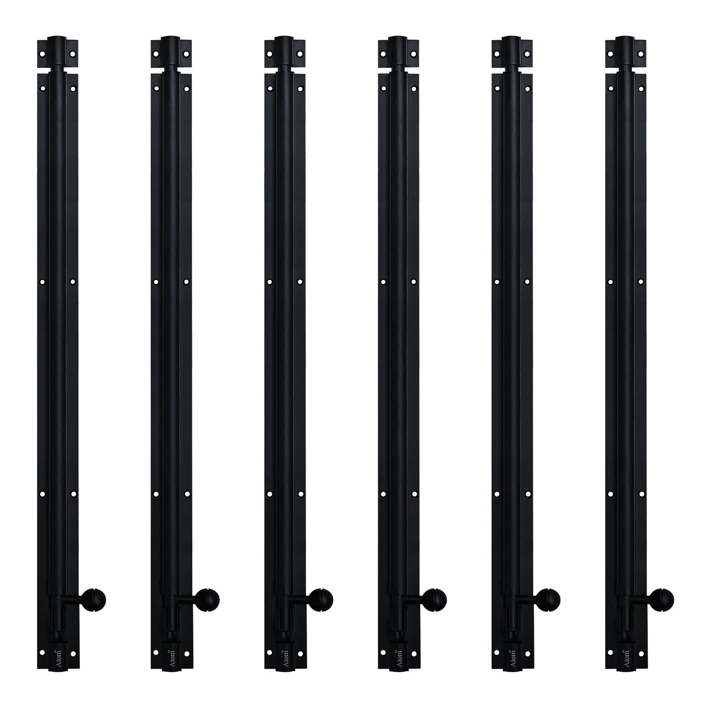 Aluminium Tower Bolt, Black Matt Finish (TB001)