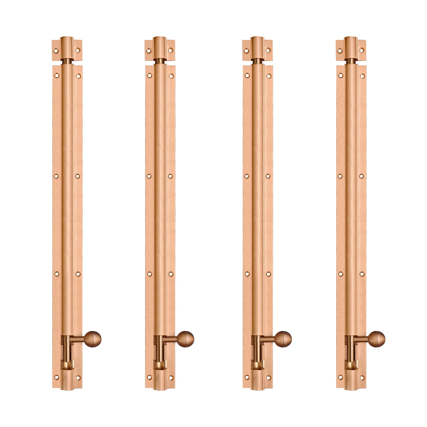 Aluminium Tower Bolt, Rose Gold Matt Finish (TB001)