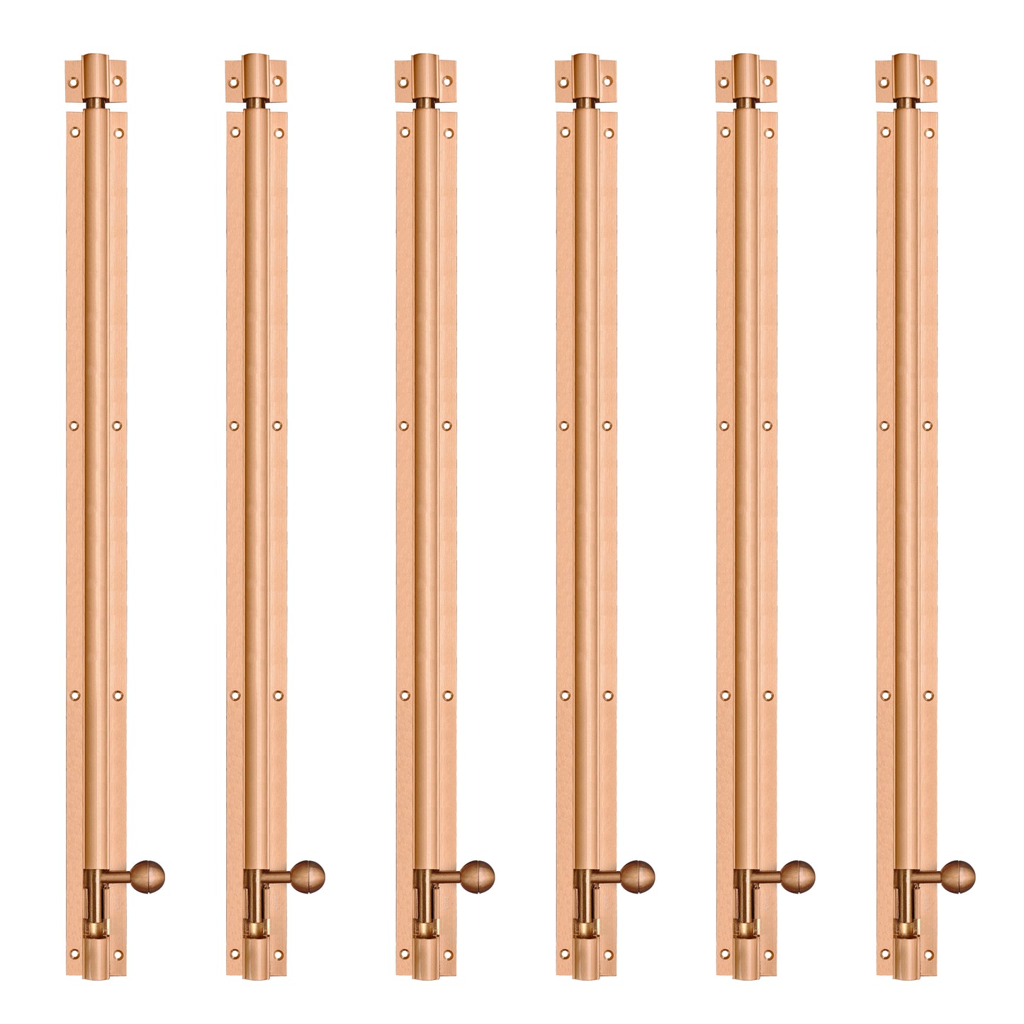 Aluminium Tower Bolt, Rose Gold Matt Finish (TB001)