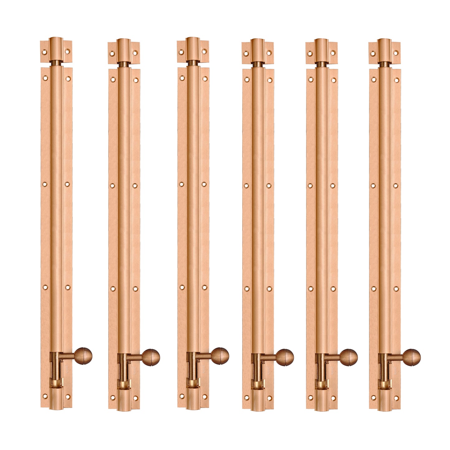 Aluminium Tower Bolt, Rose Gold Matt Finish (TB001)