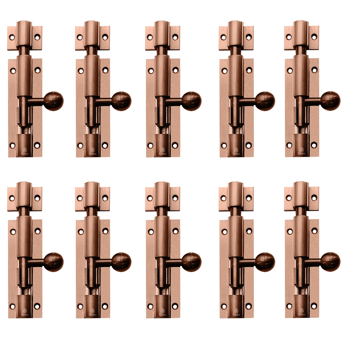 Aluminium Tower Bolt, Rose Gold Matt Finish (TB001)
