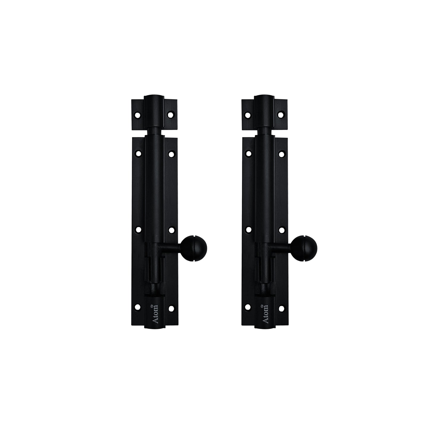 Aluminium Tower Bolt, Black Matt Finish (TB001)