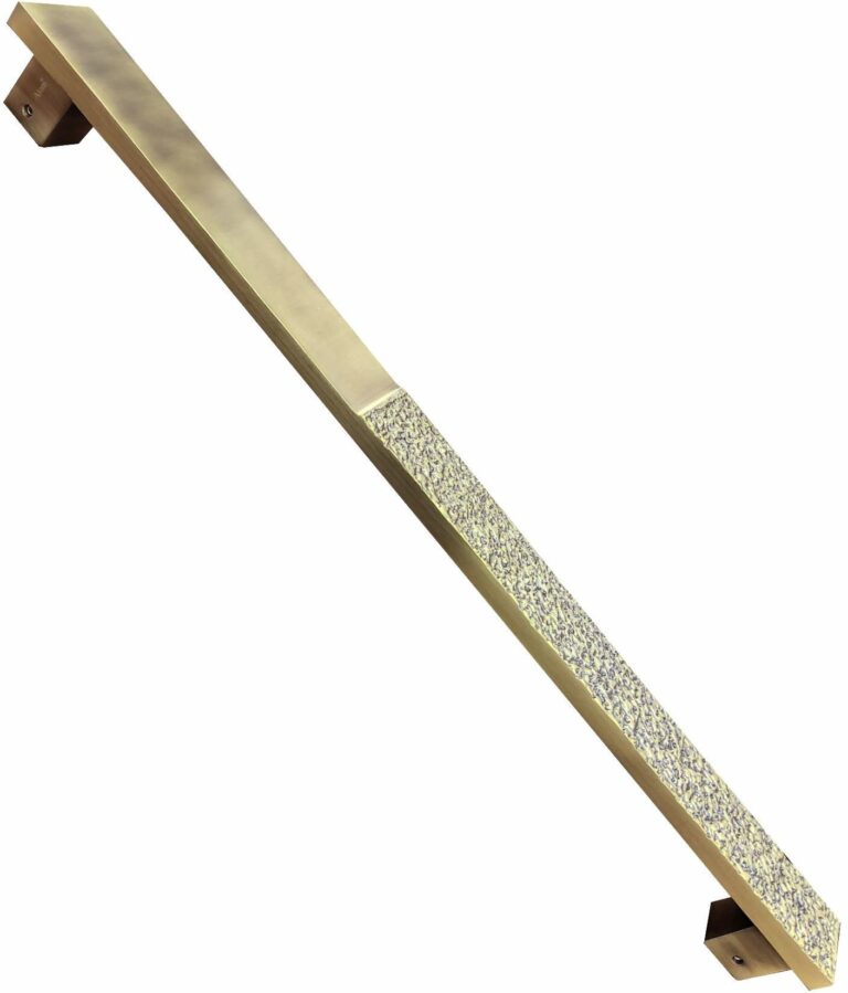 Aluminium Pull Handle, Brass Antique & SS Finish (Pack of 1) (PH-NARMADA)