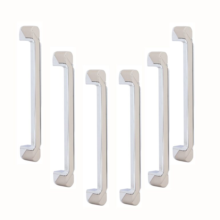 Zinc Cabinet Handle, CP Satin Finish (6 Pack) (CH241)