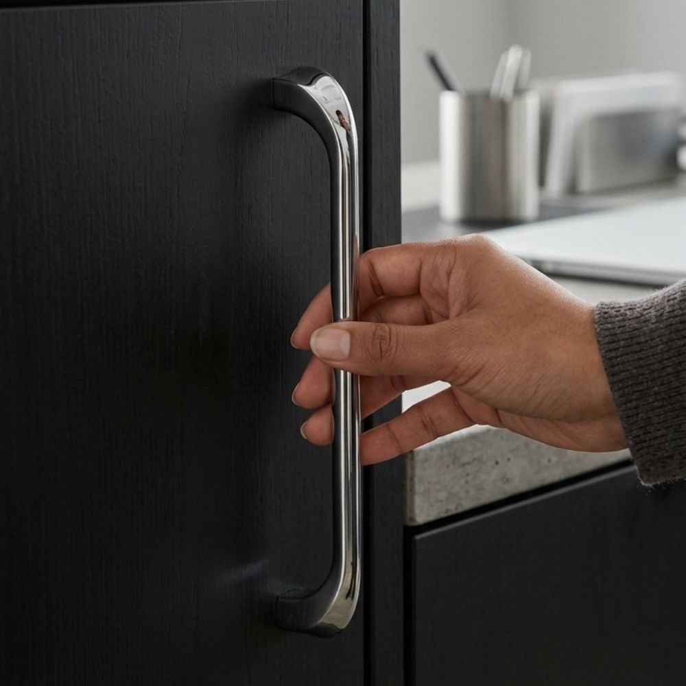 Cabinet Handle CH-227 | CP & Satin Finish Kitchen Cabinet Pull Handle