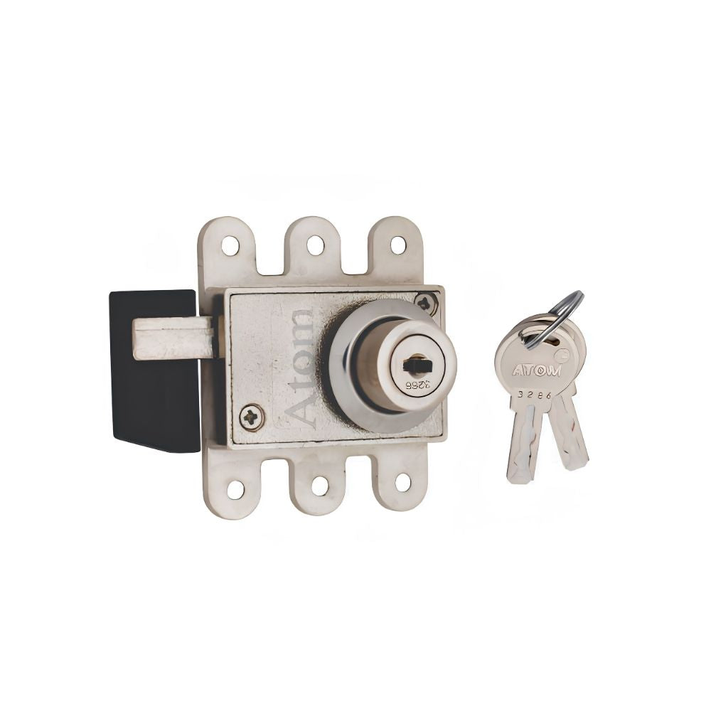 Center Sliding Lock with Key 18mm 25mm 31mm | Sliding Door Lock