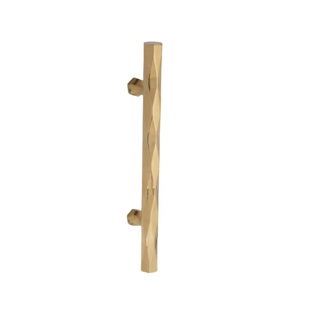 PVD Gold Pull Handle MATRIX | Designer Door Pull Handle 8" 12" 18"