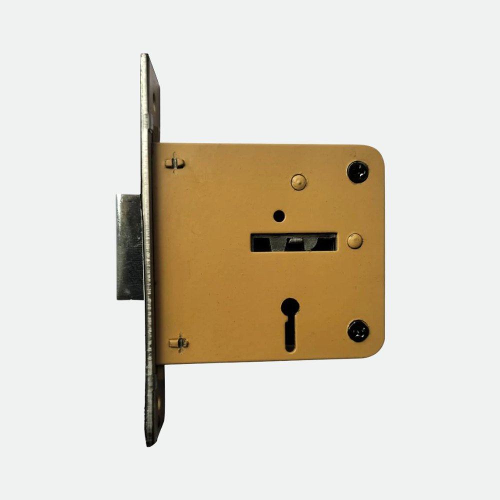 Iron lock, Yellow Finish, 2 Keys (Pack of 2) (DL-001)