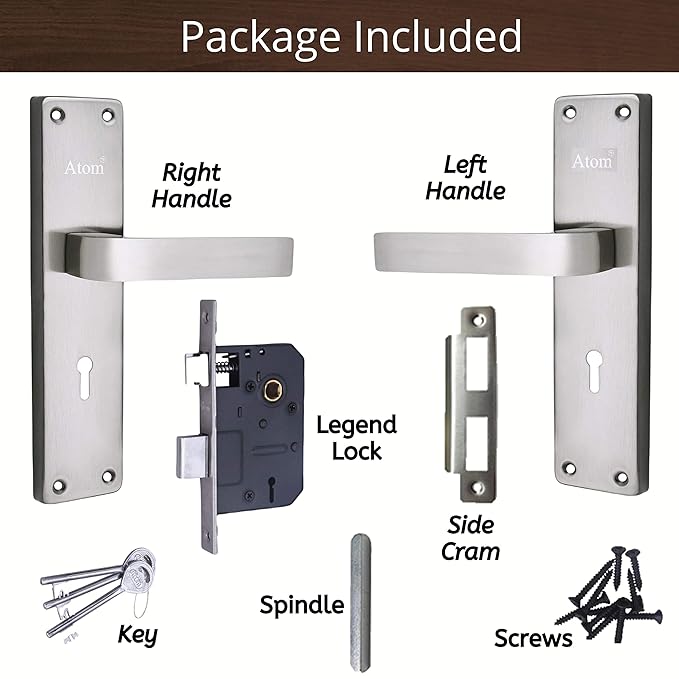 Mortise Handle With Lock Set (8inch) (WIH-803)