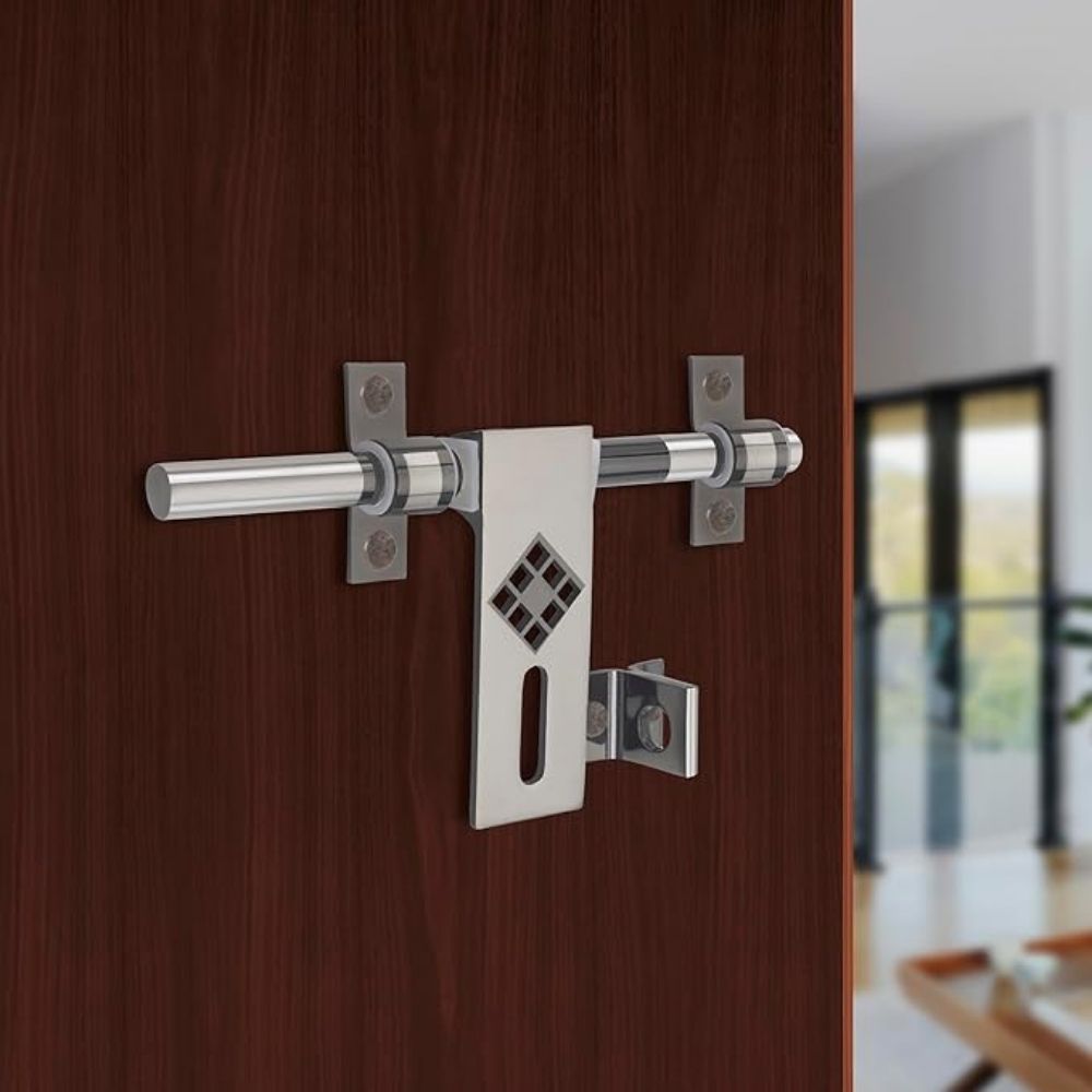 Erica Black Silver Aldrop | Designer Door Aldrop 8" 10" 12"