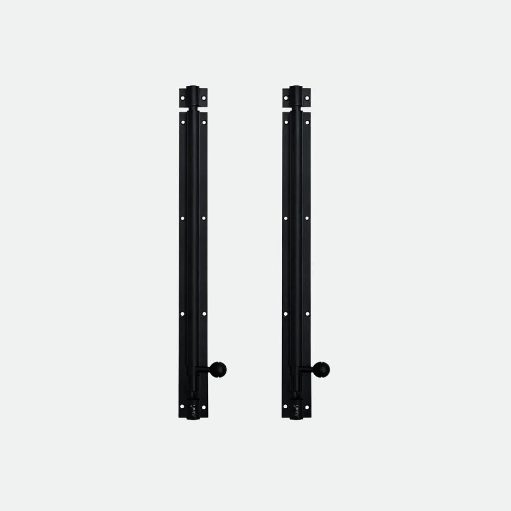 Aluminium Tower Bolt, Black Matt Finish (TB001)