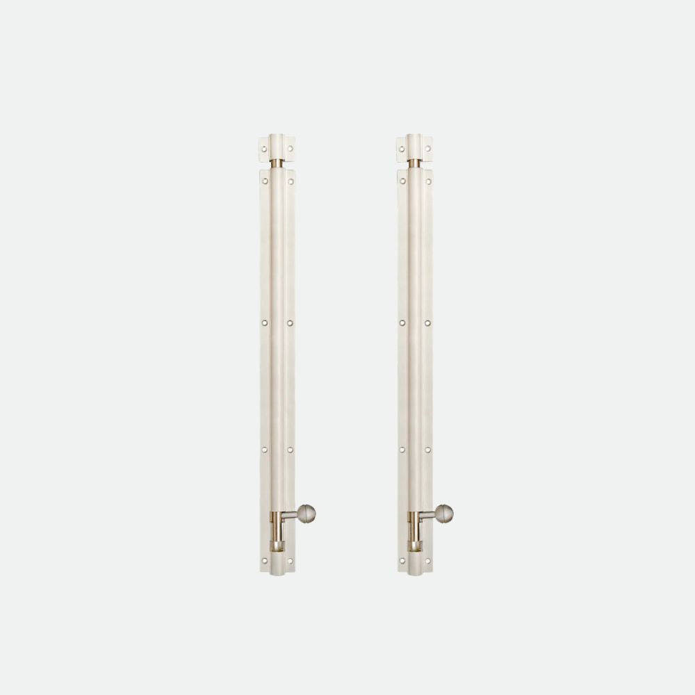 Aluminium Tower Bolt, Silver Satin Finish (TB001)