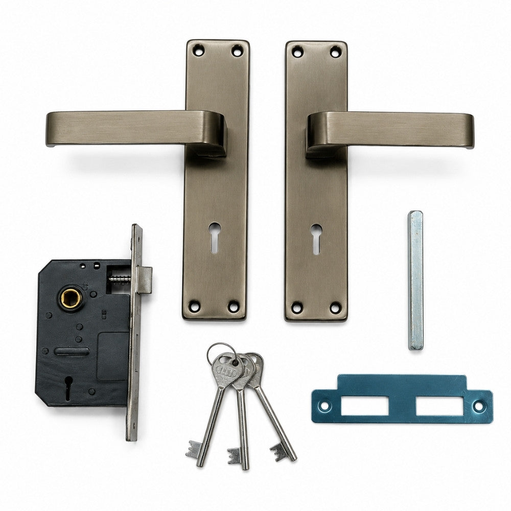 Mortise Handle With Lock Set (8inch) (WIH-803)