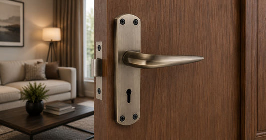 Mortise and Rose Door Handles for Modern Interiors