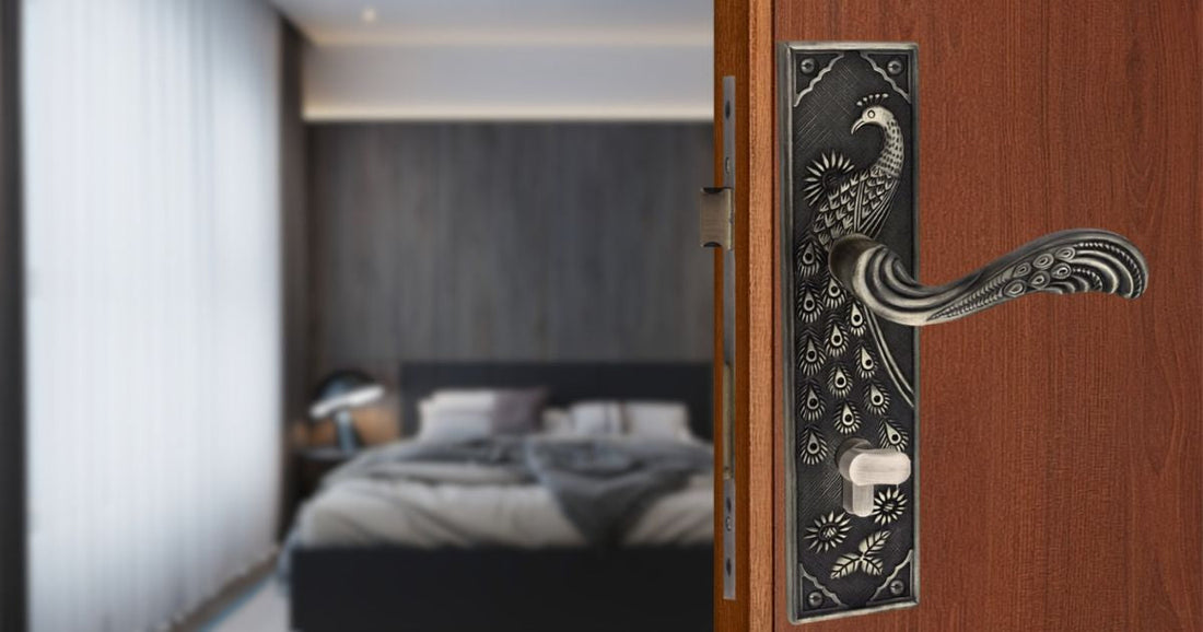 Stylish Bedroom Door Lock Design for Secure Living