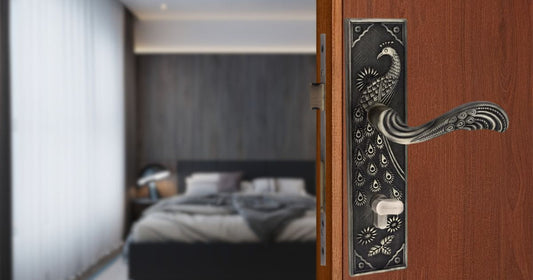 Stylish Bedroom Door Lock Design for Secure Living