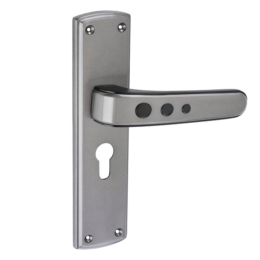 Heavy Duty Zinc Mortise Door Lock, Black Gray Finish (8 inch) (O65)