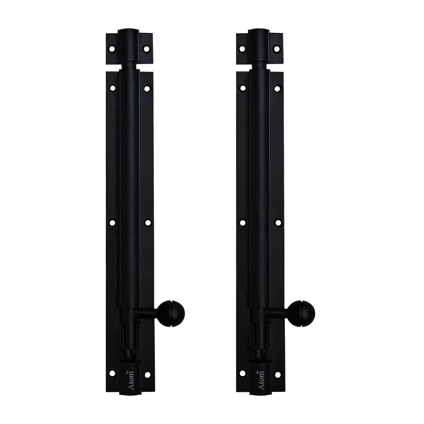 Aluminium Tower Bolt, Black Matt Finish (TB001)
