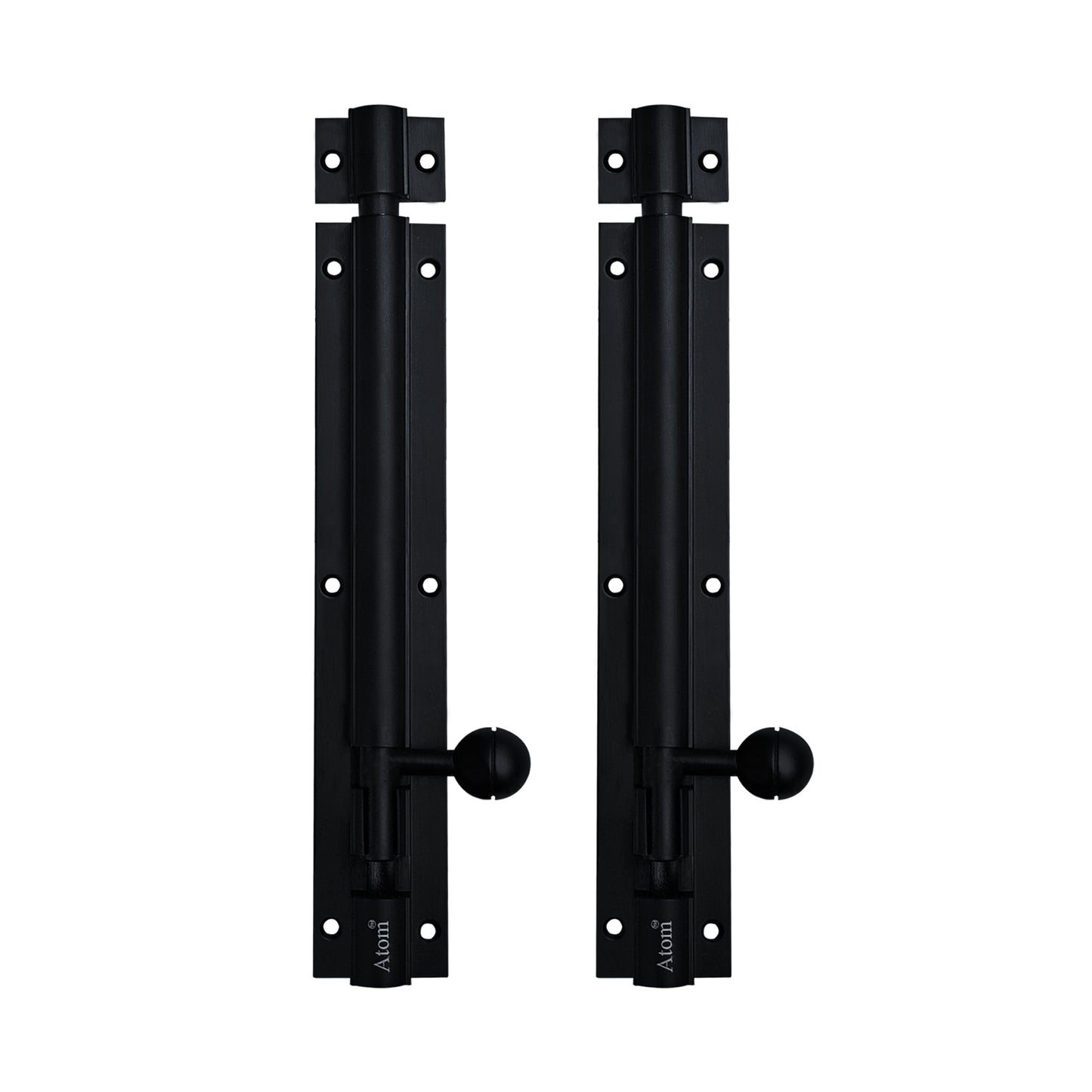 Aluminium Tower Bolt, Black Matt Finish (TB001)