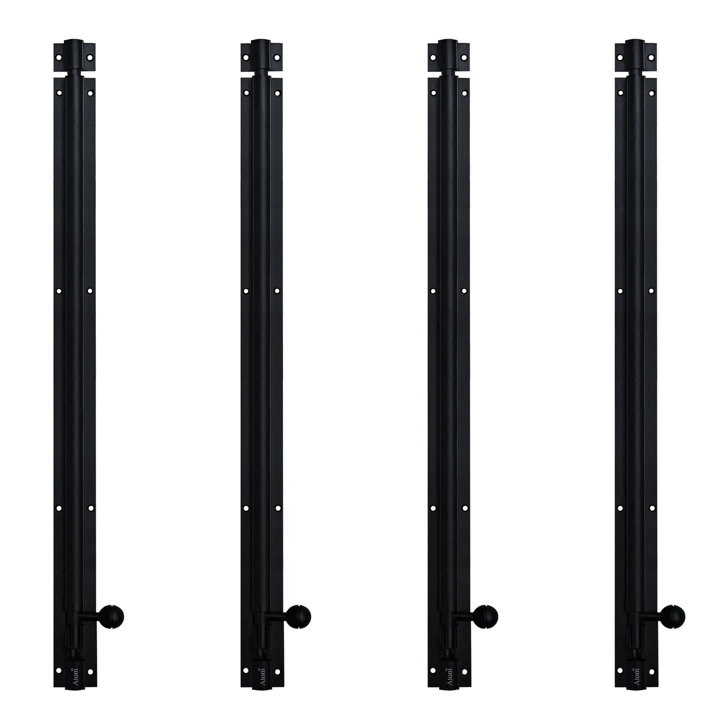 Aluminium Tower Bolt, Black Matt Finish (TB001)