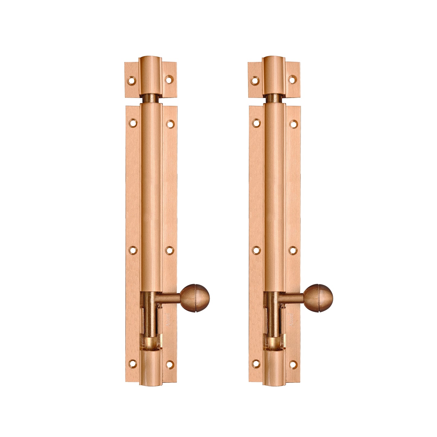 Aluminium Tower Bolt, Rose Gold Matt Finish (TB001)