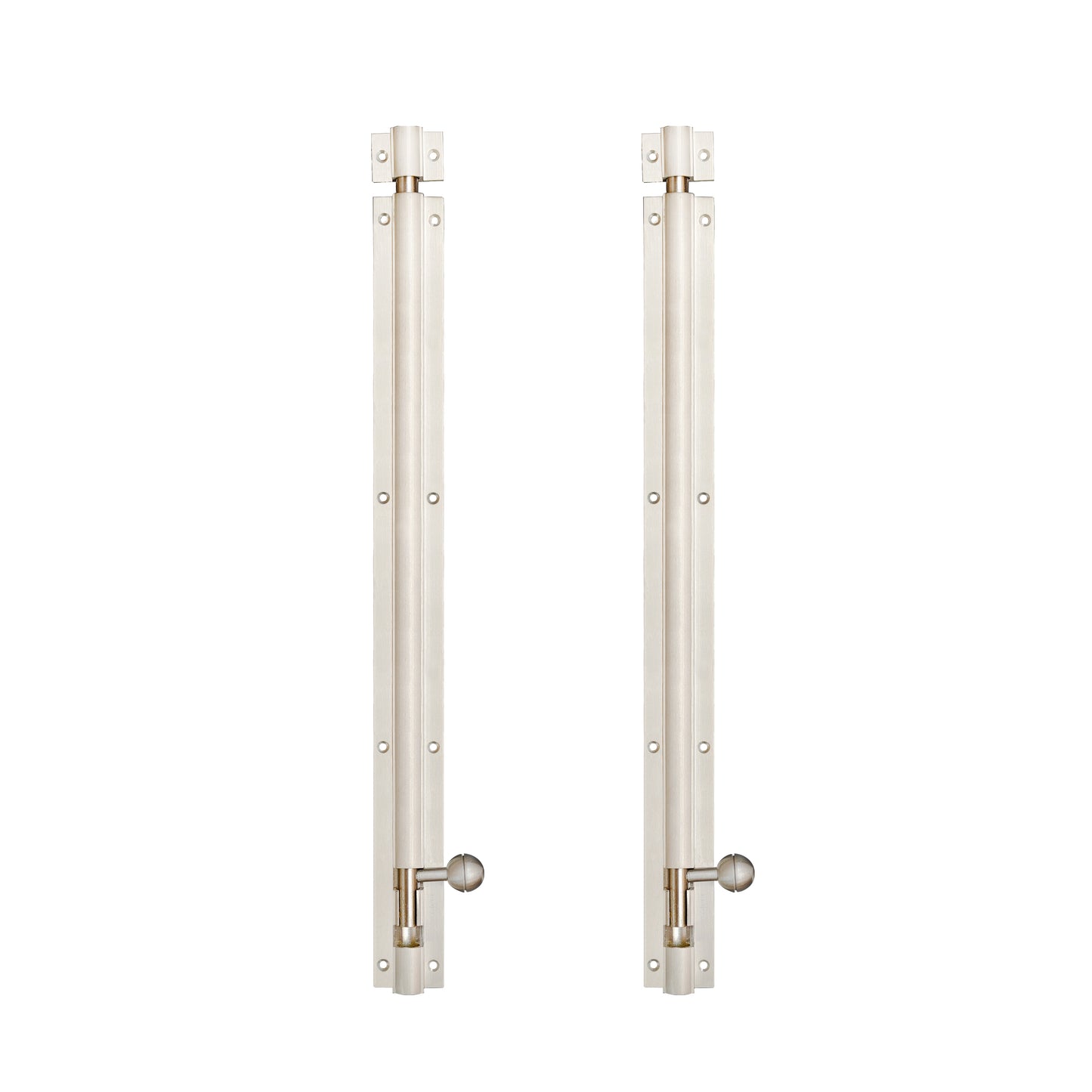 Aluminium Tower Bolt, Silver Satin Finish (TB001)
