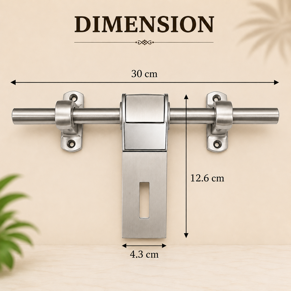 Atom Zinc Aldrop | Brass Antique, Copper Antique & CPSS Finish | For Doors, Main Door, Home door, Bathroom door, kitchen Door, Living Room, bedroom, AD-WZA005