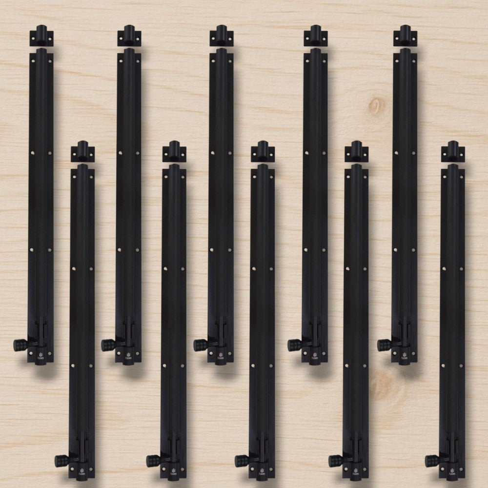 Aluminium Tower Bolt, Black Matt Finish (TB001)
