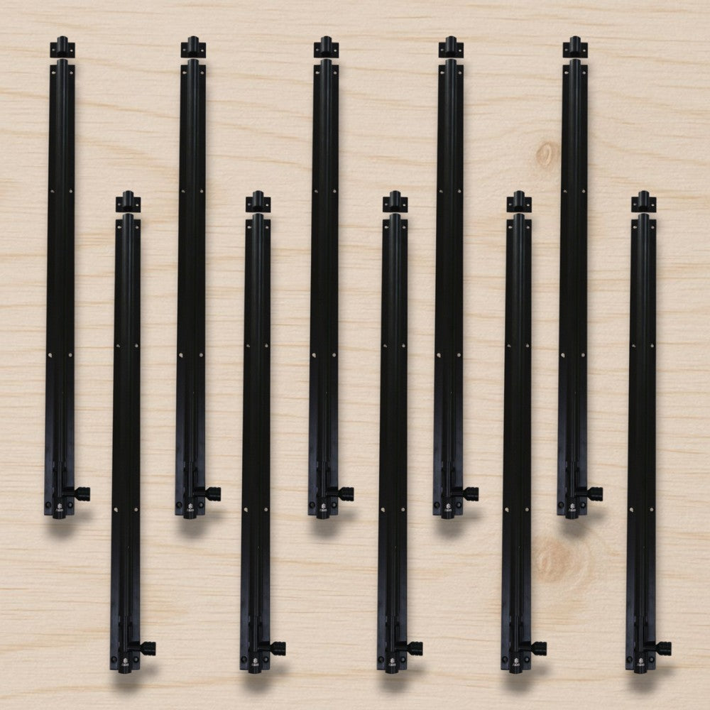 Aluminium Tower Bolt, Black Matt Finish (TB001)