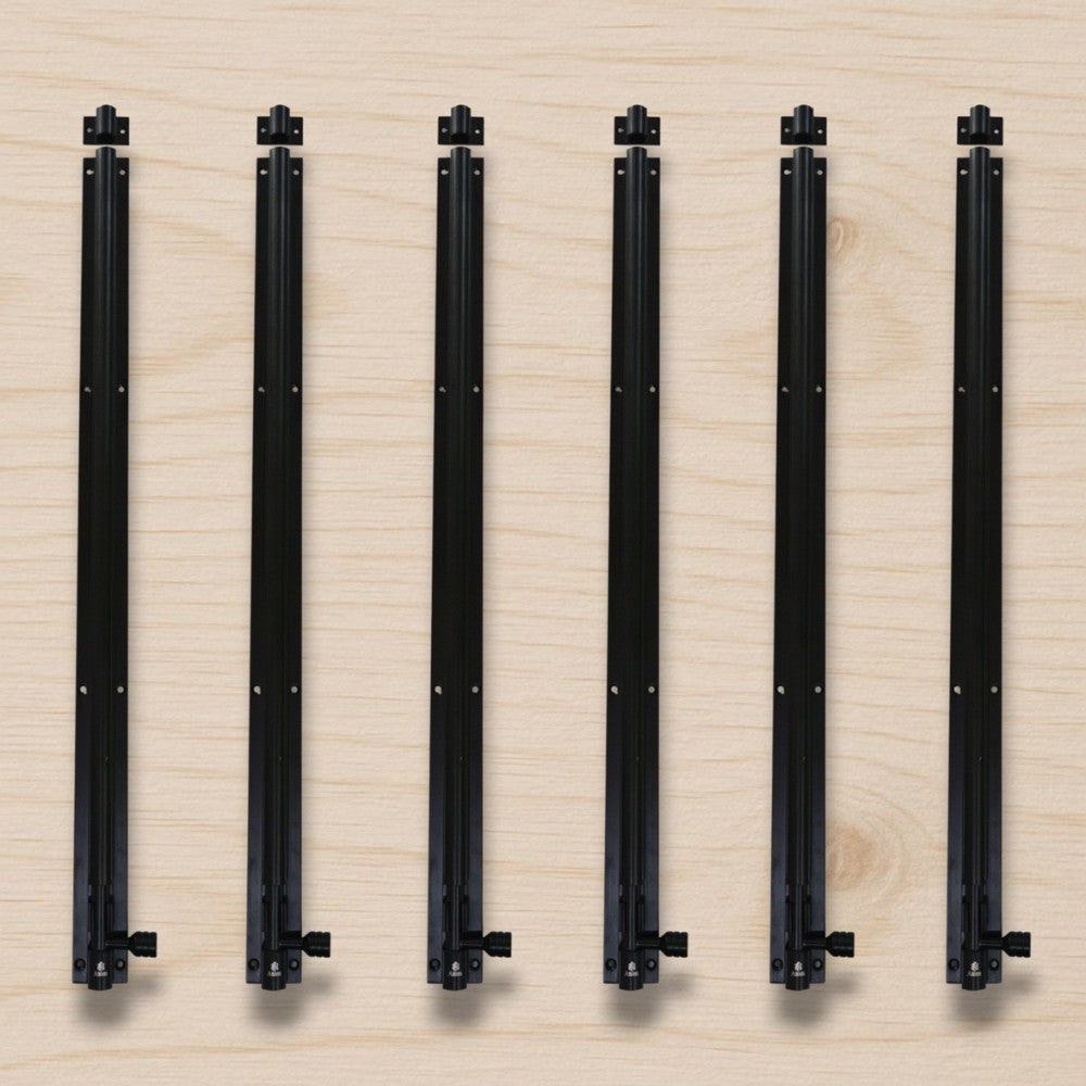 Aluminium Tower Bolt, Black Matt Finish (TB001)