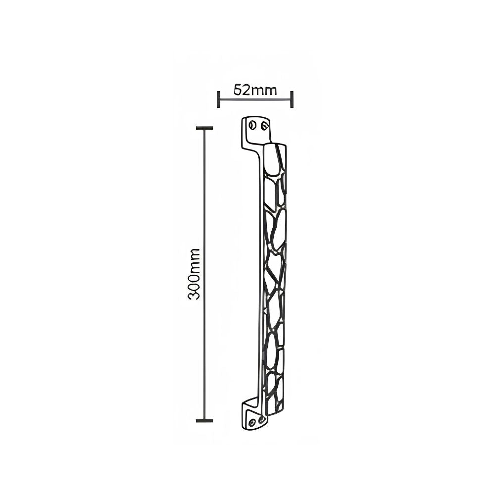 Aluminium Pull Handle Antique & SS Finish PH-MARVEL