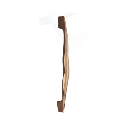 Cabinet Handle CH-FEMIN PVD Rose Gold | Designer Curved Furniture Handle