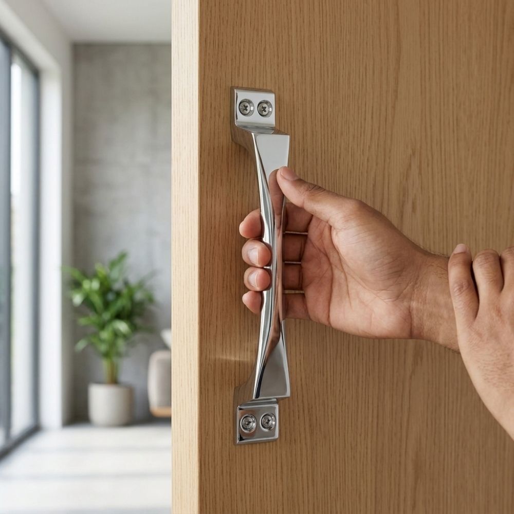 Cabinet Handle CH-OAK | CP, PVD Rose Gold & PVD Black Furniture Handle