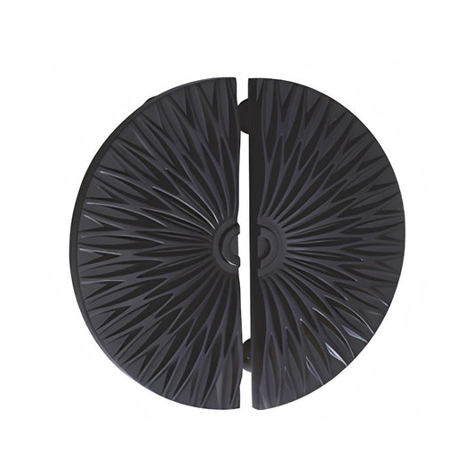 HELIA Double Door Pull Handle BLACK Finish 8"