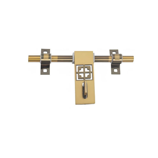 Lemon Black Gold Tower Bolt | Designer Door Aldrop 8" 10" 12"