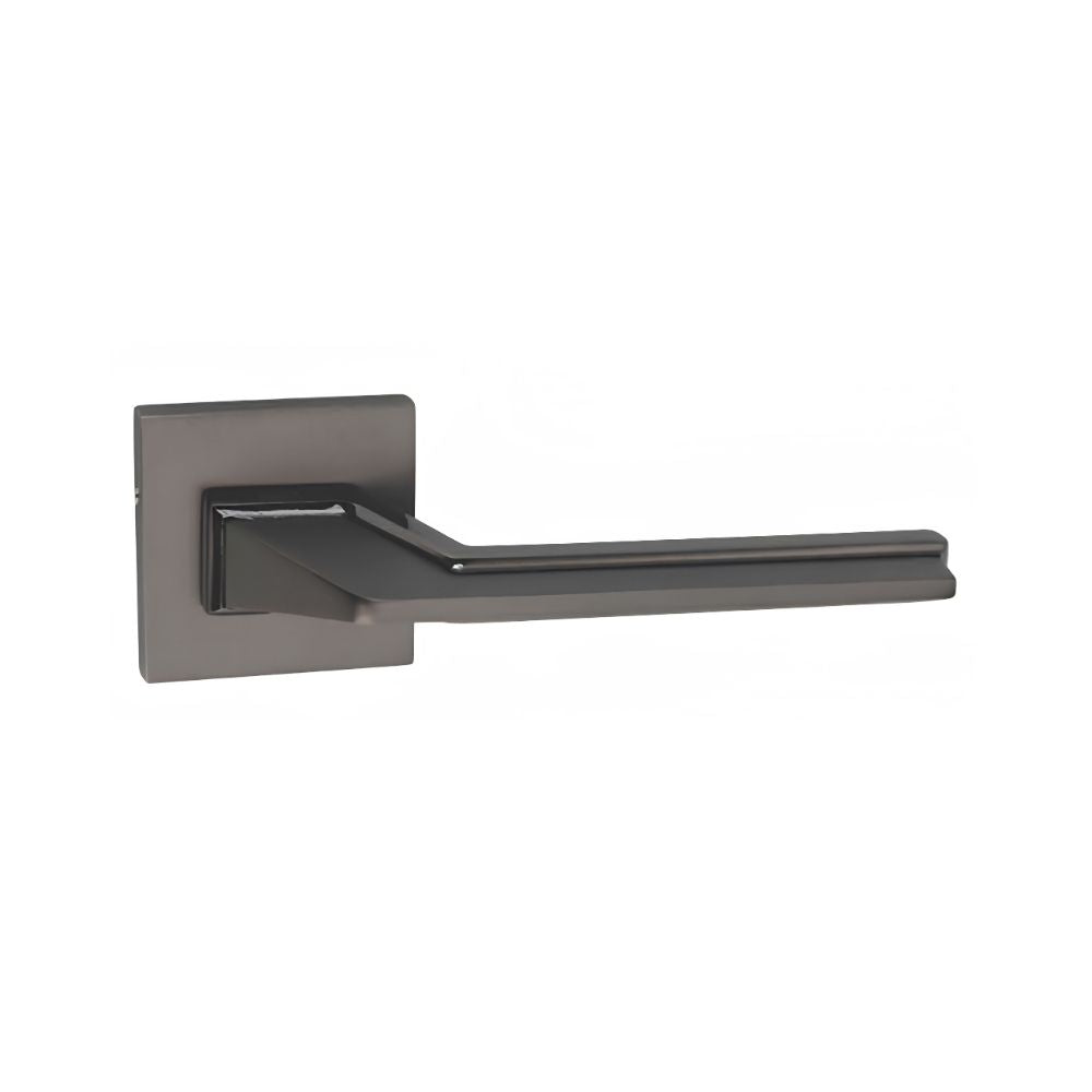 Mortice Rose Zamak/O-Series Satin Black Handle (O-54)