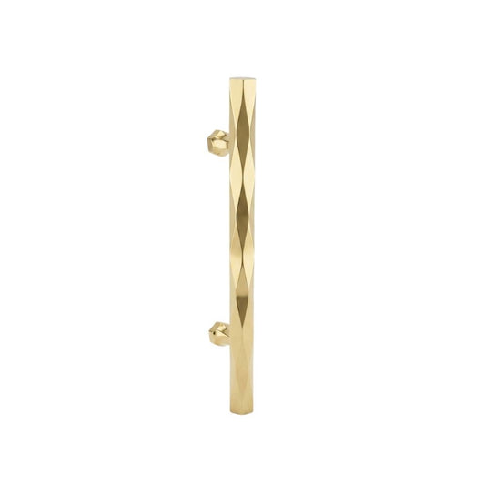 PVD Gold Pull Handle MATRIX | Designer Door Pull Handle 8" 12" 18"