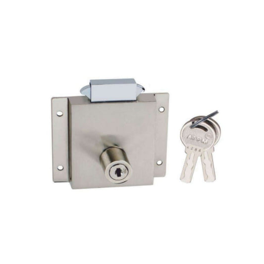 Sliding Cupboard Lock with Key 18mm 25mm 31mm | Barrel Lock for Wardrobe
