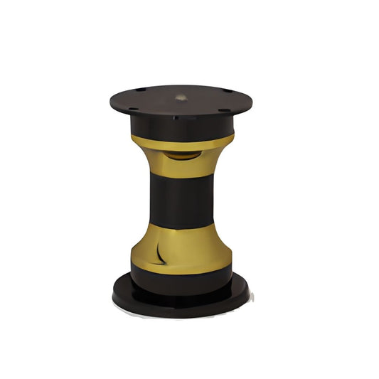 Sofa Leg SL-1010 Designer Furniture Leg Black & Gold Finish 4"