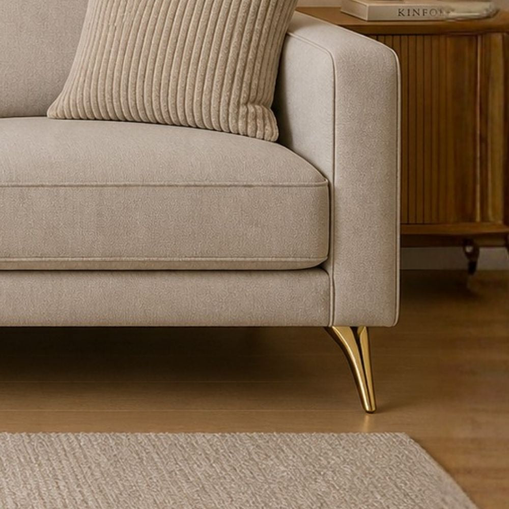 Sofa Leg SL-1015 Designer Furniture Leg Gold Finish 4"