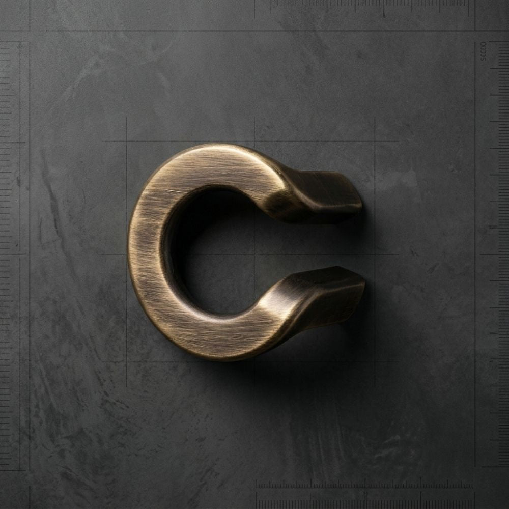 ZK-629 Designer Cabinet Knob | Brass Antique Modern Furniture Knob