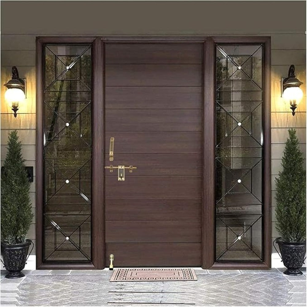 Aluminium Door Kit, Brass Antique Finish (DK-Dot)