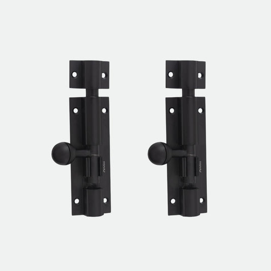 Aluminium Tower Bolt, Black Matt Finish (TB001)