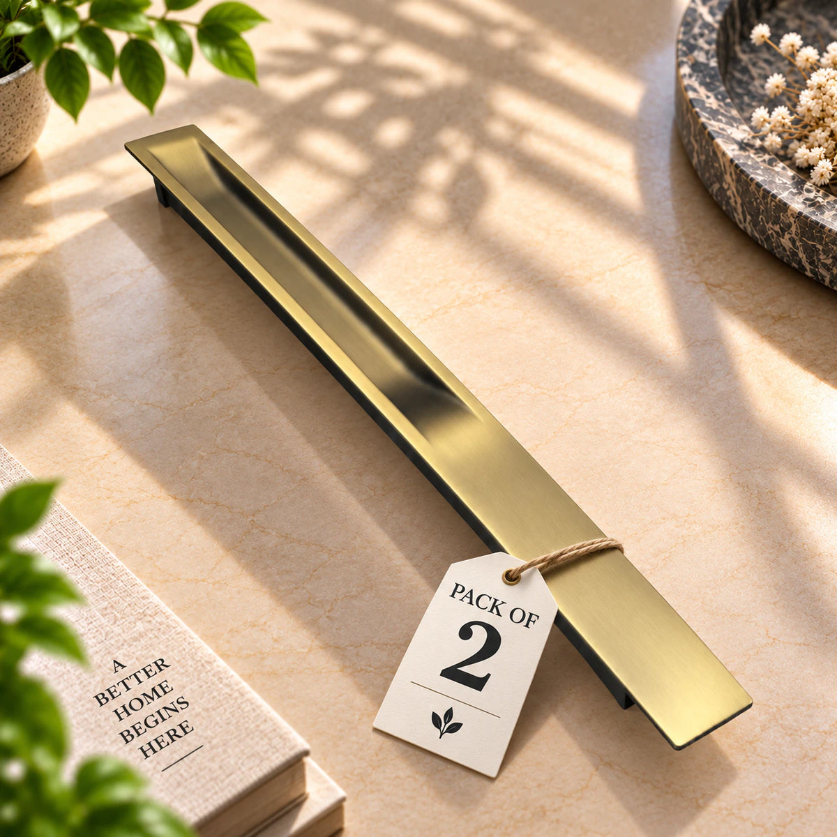 Atom Sliding Council Wardrobe Door Handle | for Drawer Cupboard Almirah Kitchen Cabinet Slider Doors Handles | Brass Antique Finish CH-316