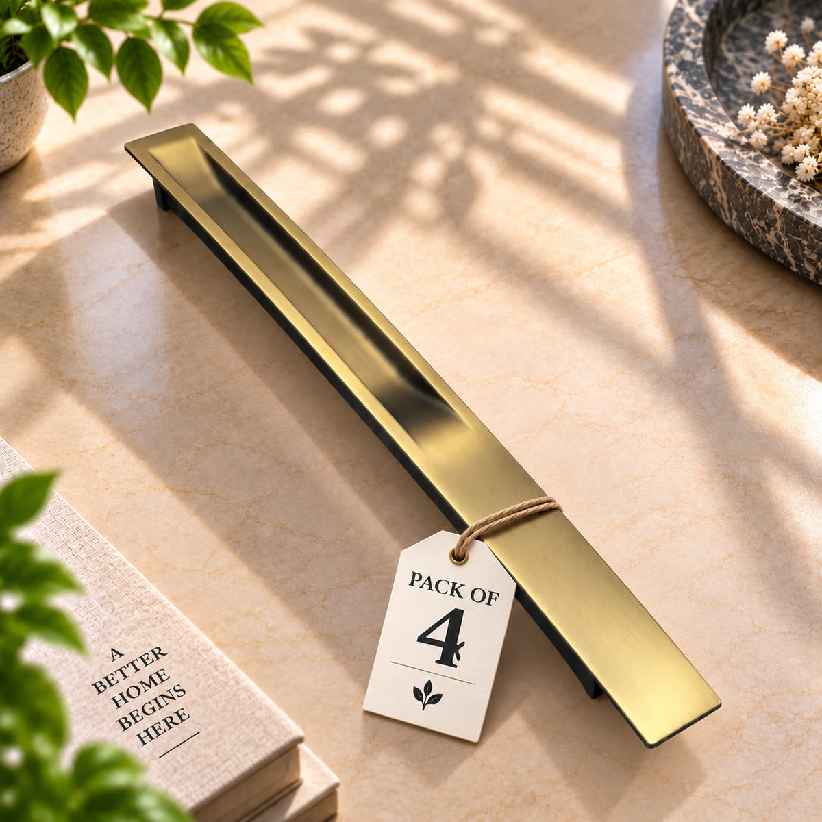 Atom Sliding Council Wardrobe Door Handle | for Drawer Cupboard Almirah Kitchen Cabinet Slider Doors Handles | Brass Antique Finish CH-316