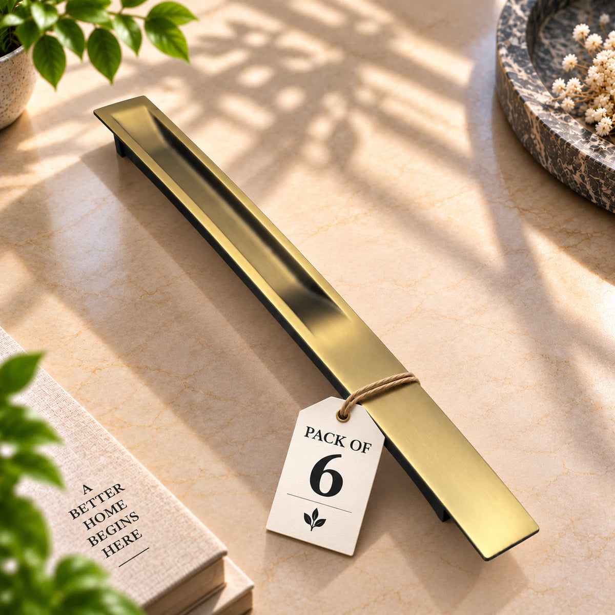 Atom Sliding Council Wardrobe Door Handle | for Drawer Cupboard Almirah Kitchen Cabinet Slider Doors Handles | Brass Antique Finish CH-316
